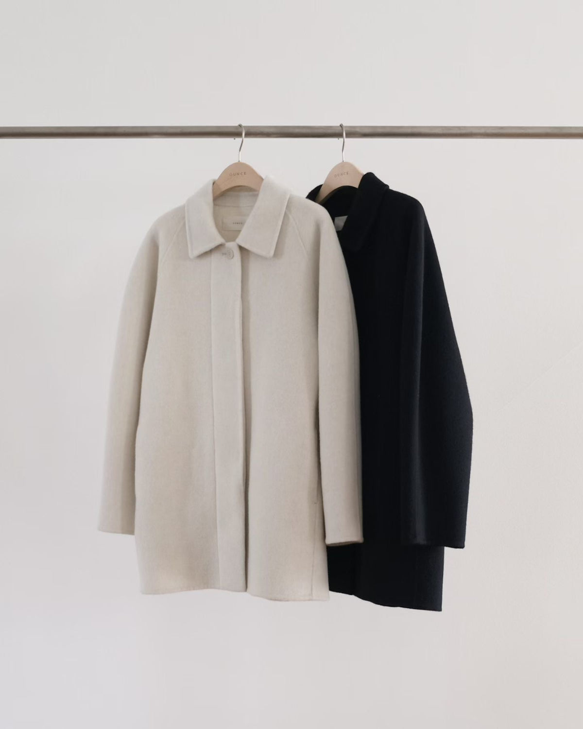 【OUNCE】French Chic Oversized Wool Raglan-sleeve Handmade Coat
