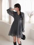 Starry Chiffon Dress