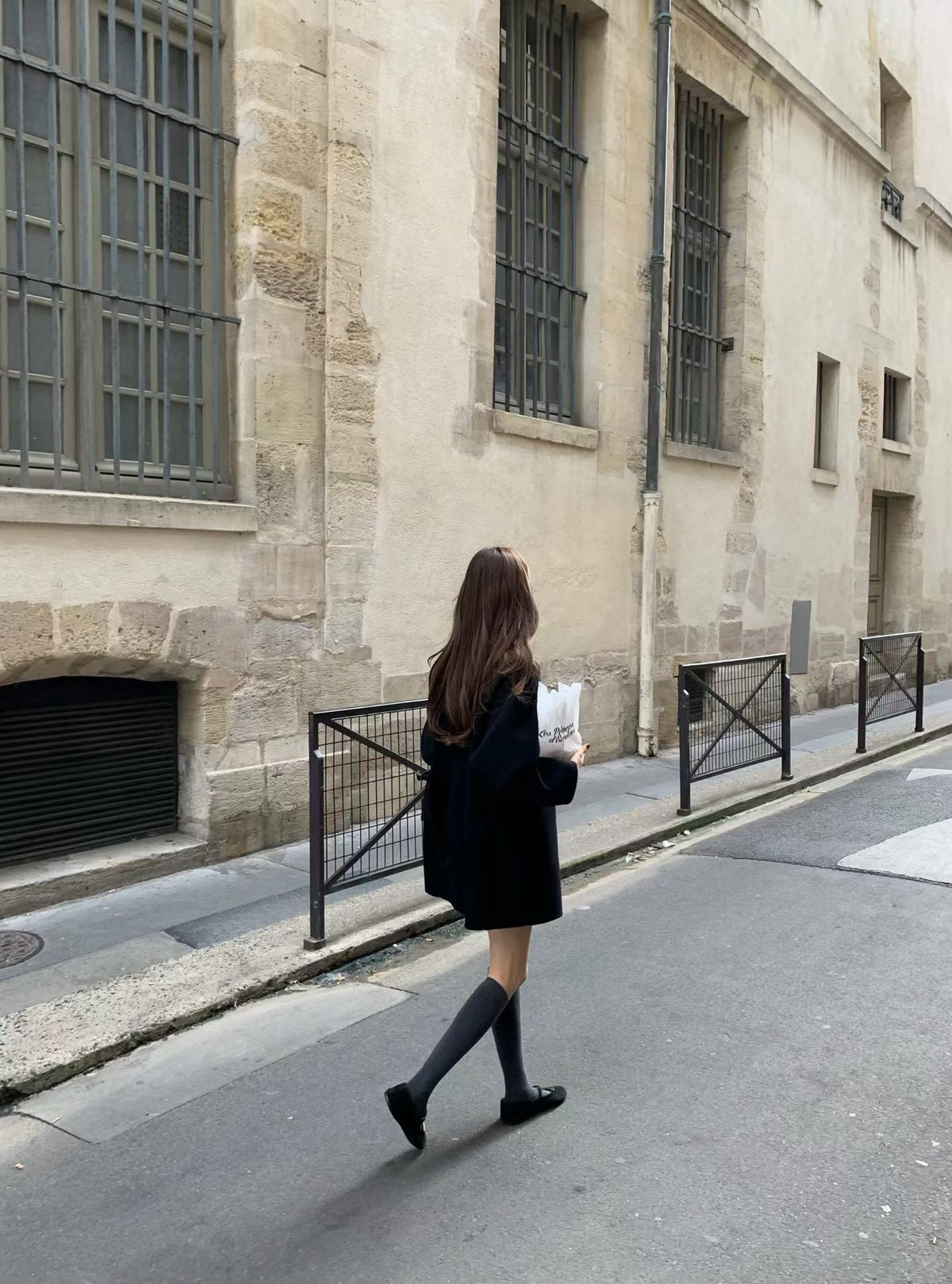 【OUNCE】French Chic Oversized Wool Raglan-sleeve Handmade Coat