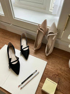 Small Side Ribbon Flats