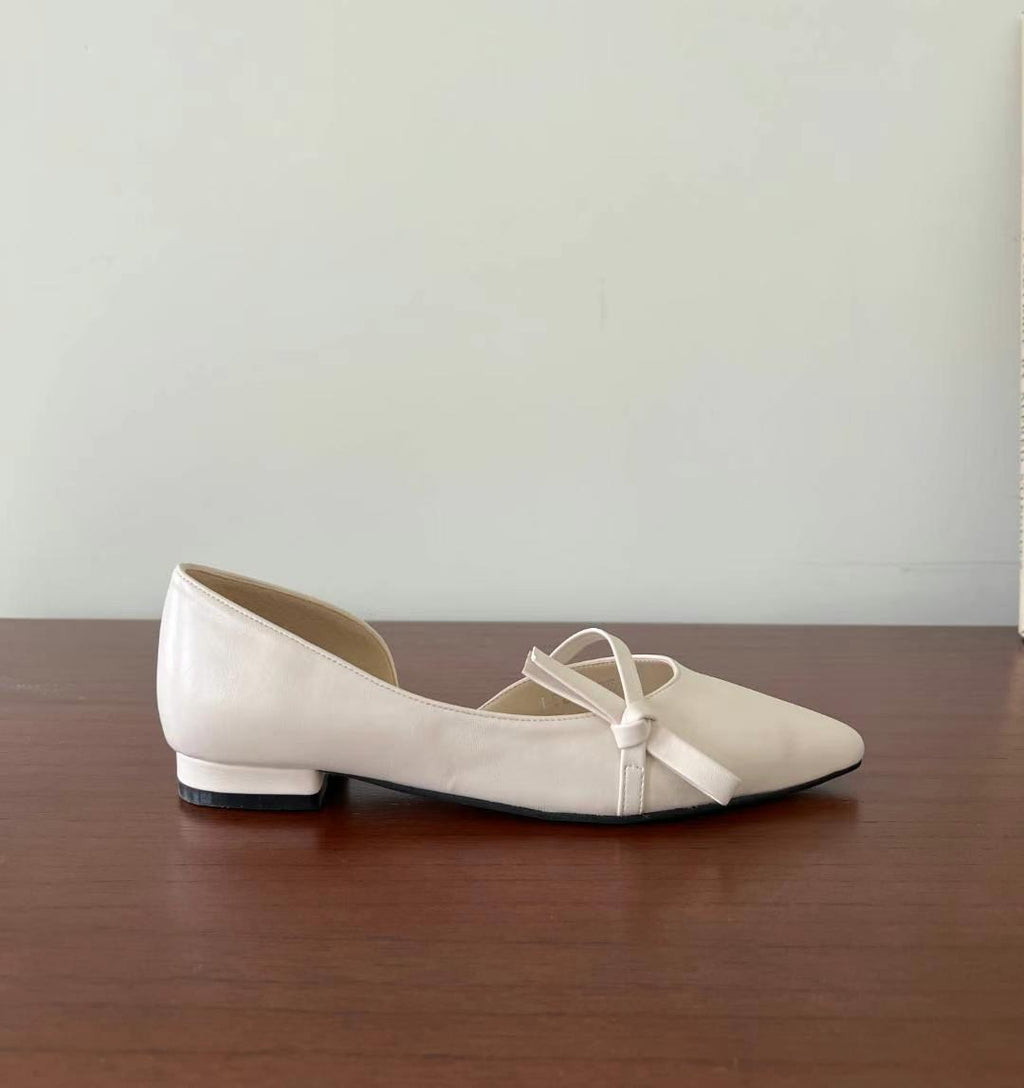 Small Side Ribbon Flats