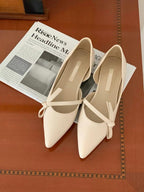Small Side Ribbon Flats