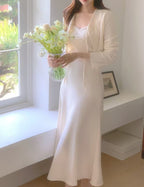 半身魚尾緞面裙