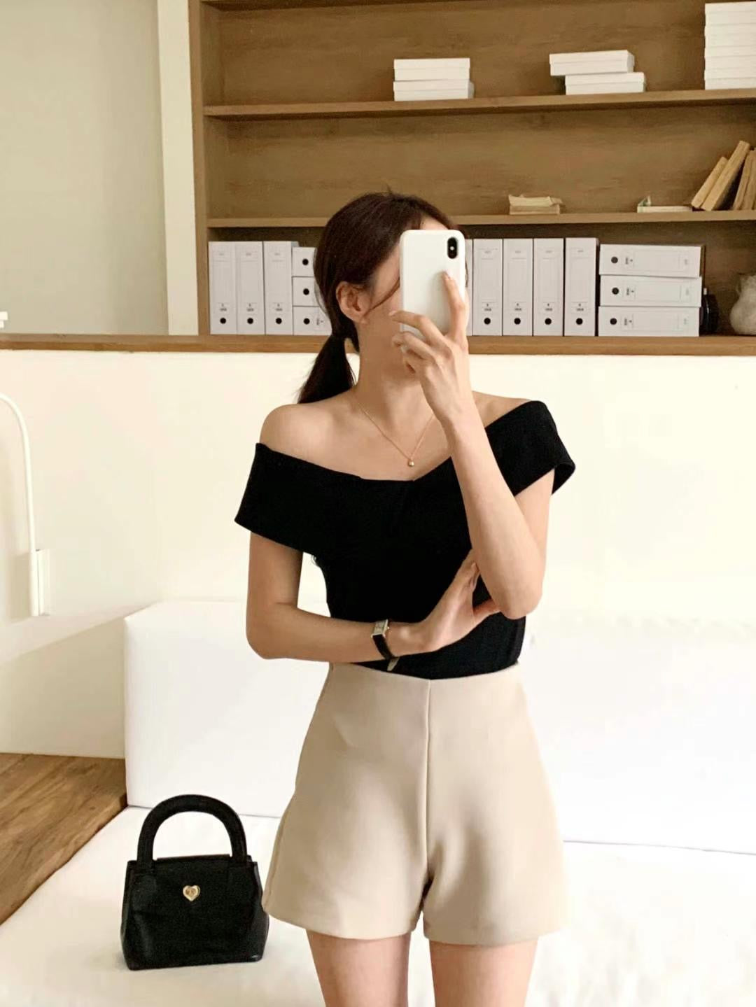 Sophisticated Off-Shoulder Top