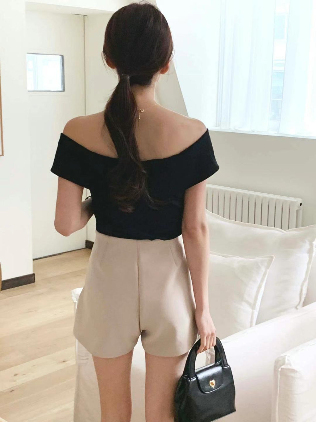 Sophisticated Off-Shoulder Top