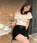 Sophisticated Off-Shoulder Top