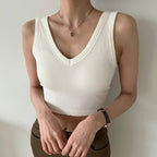 V領Bra Top (含胸墊)