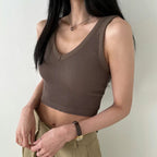 V領Bra Top (含胸墊)
