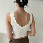 V領Bra Top (含胸墊)