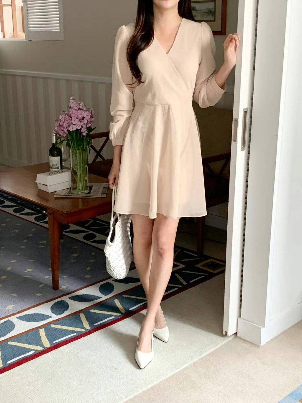 ethereal sheer dress