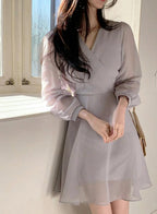 ethereal sheer dress