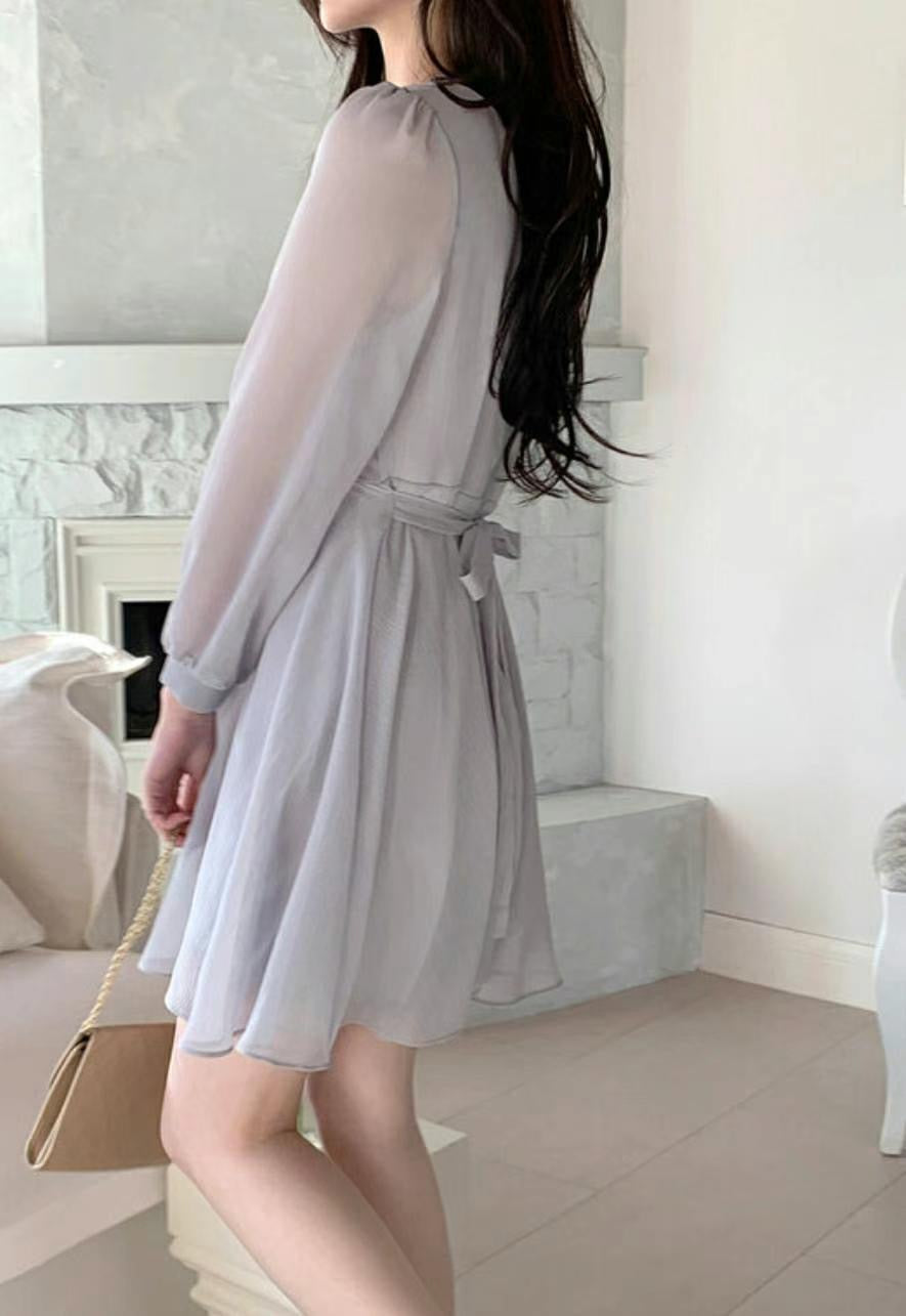 ethereal sheer dress