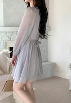 ethereal sheer dress