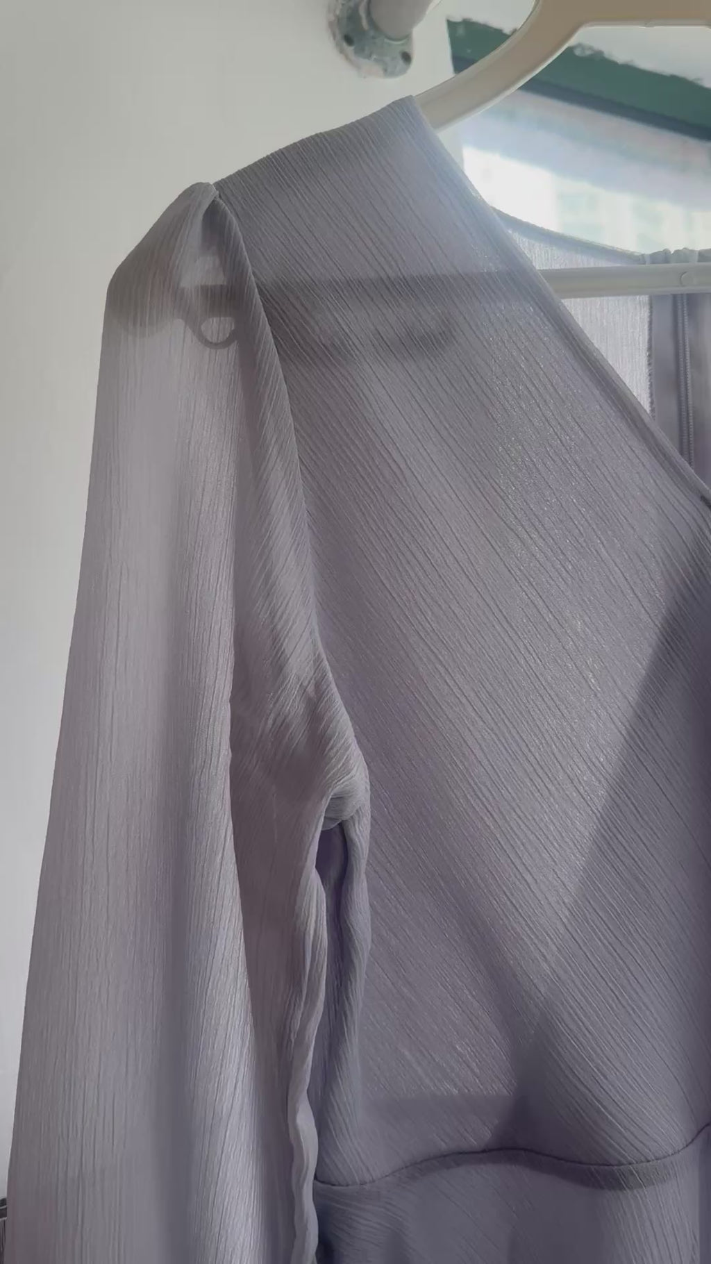 ethereal sheer dress